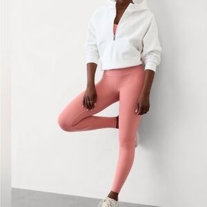 Athleta Coral/Salmon Ultra High Elation Leggings